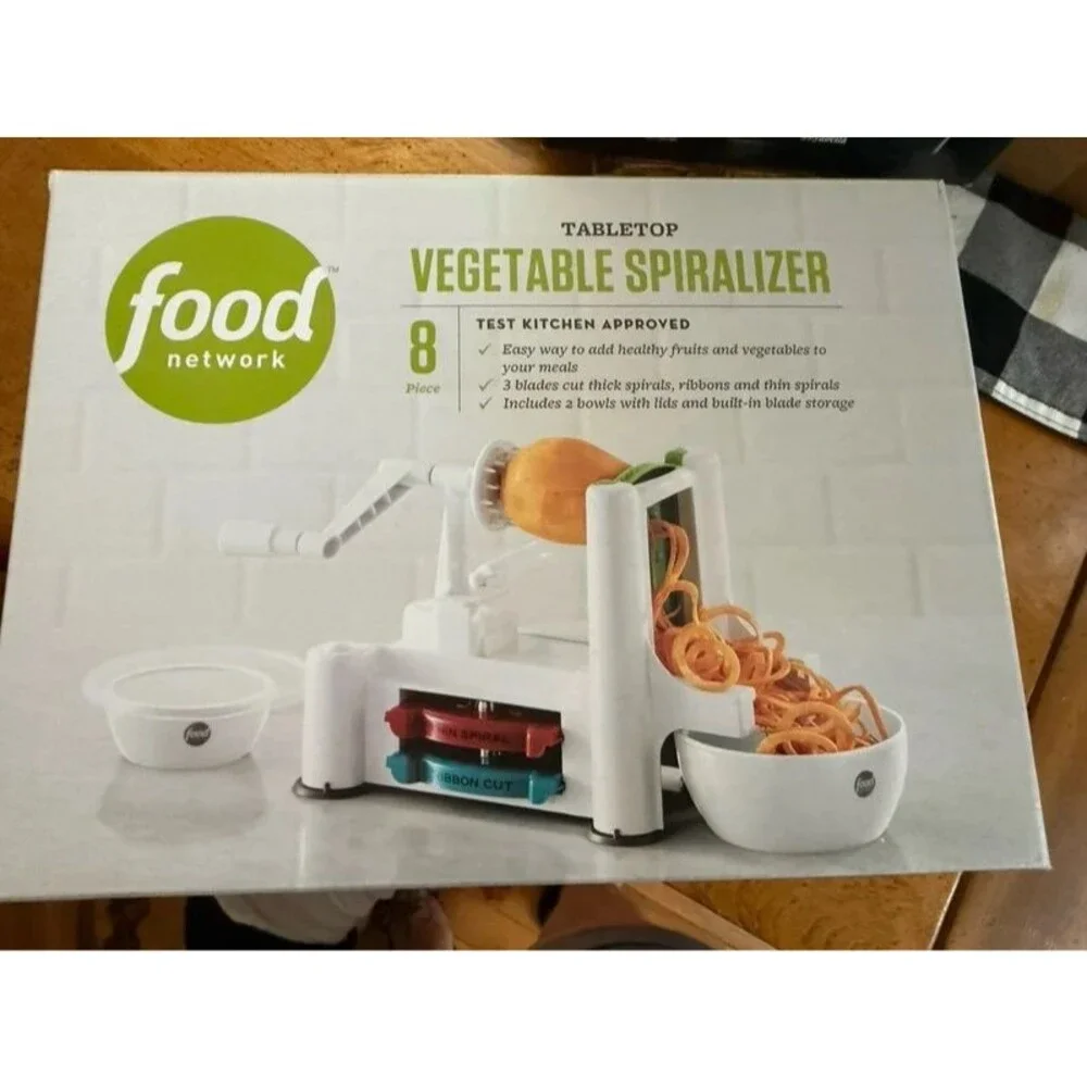 Food Network 8 n 1 Vegetable Spiralizer Brand New!